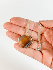 Fluorite Heart Pendant