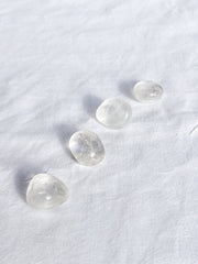 Clear Quartz Tumbles | Mini