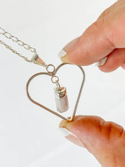 Love Crystals Pendant Selenite