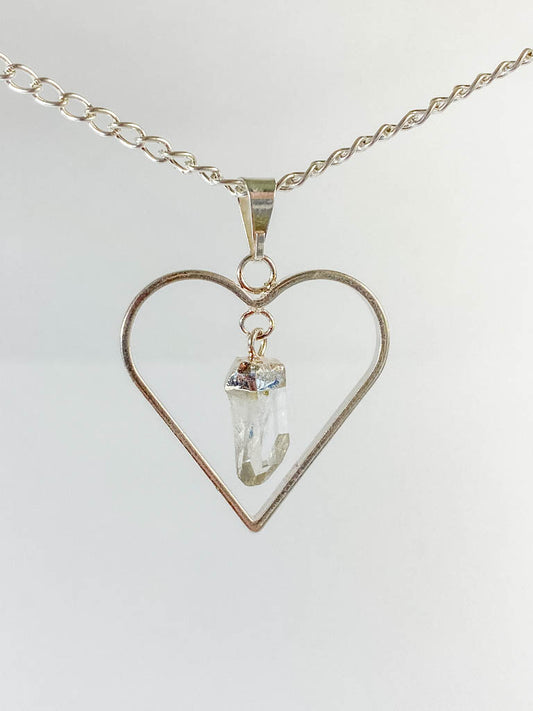Love Crystals Pendant Clear Quartz