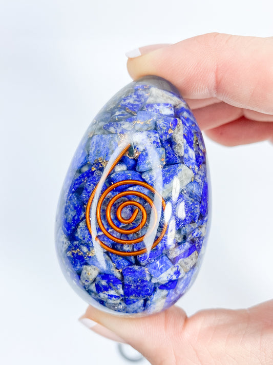 Orgonite Lapis Lazuli Egg | X Large