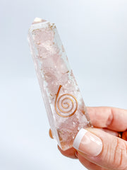 Orgonite Rose Quartz Obelisk | Medium