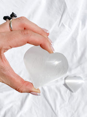 Selenite Heart | X Large