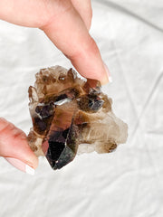 Balance Duo: Clear Quartz + Smoky Quartz | Medium