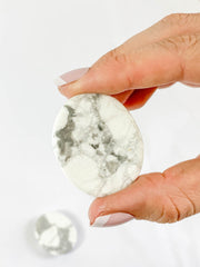 Howlite Worry Stone