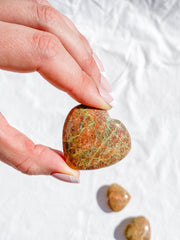 Unakite Heart | Small