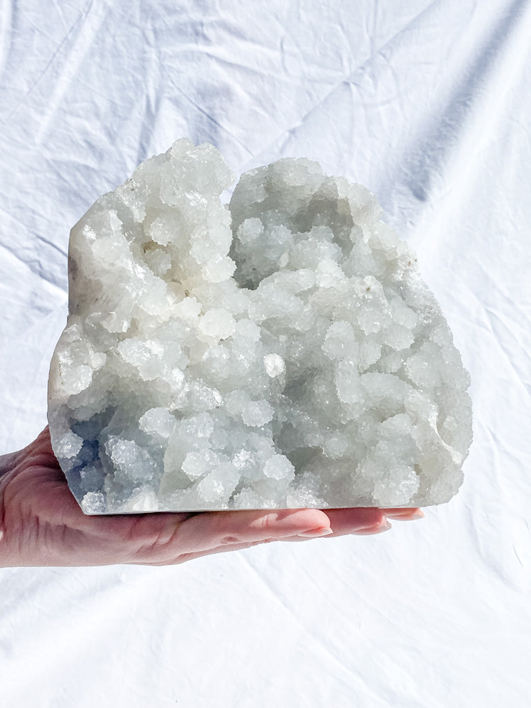 Chalcedony CutBase Cluster 3kg