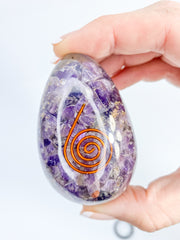 Orgonite Amethyst Egg | X Large