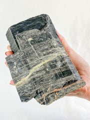 Black Tourmaline and Hematite Natural Chunk 1.2kg
