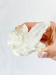 Frosted Quartz Cluster 121g