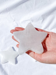Selenite Star Plate | Large