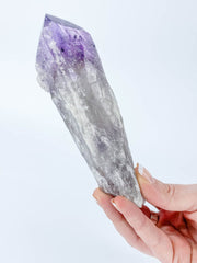 Amethyst Natural Laser Dragons Tooth Wand 272g