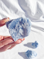 Blue Calcite Natural | Large