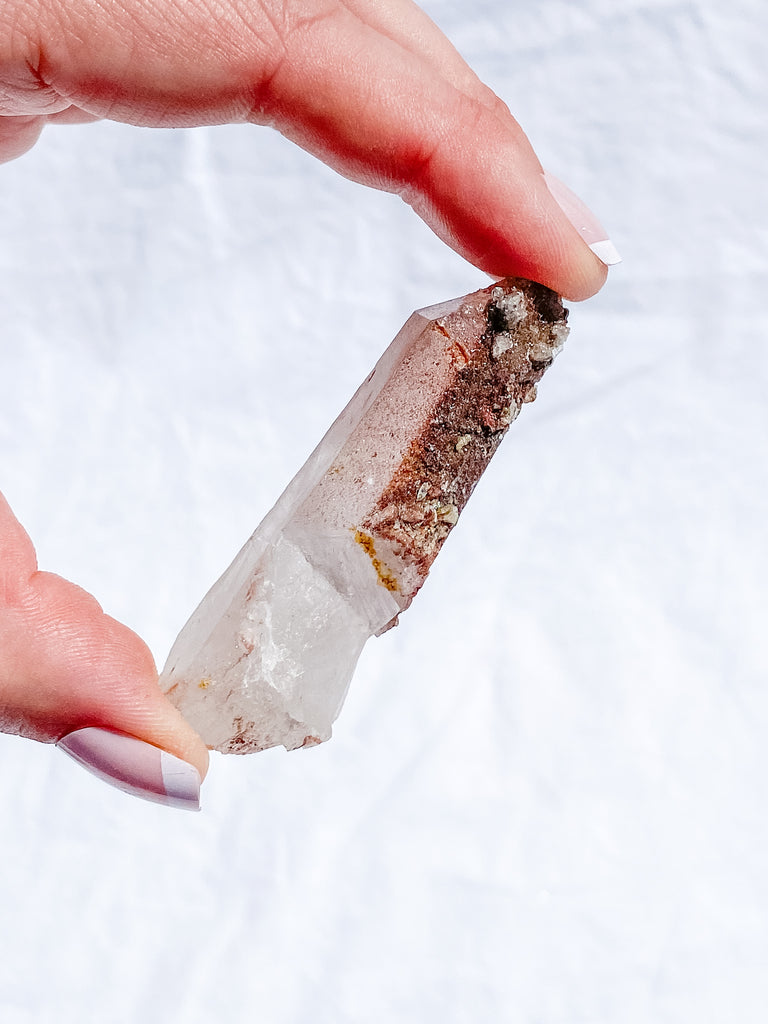 Clear Quartz with Inclusions Natural Point 35g
