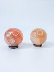 Onyx Orange Sphere | Large