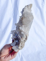 Himalayan Quartz Cluster with Inclusions 972g