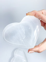 Selenite Heart | XXXX Large