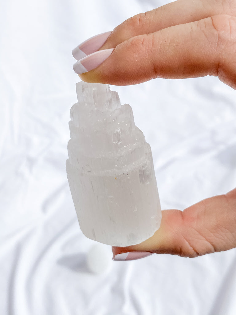 Selenite Tower | Small