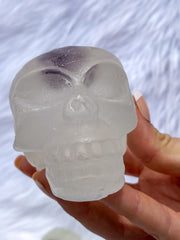 “Candles n Dreams” Skull with Mixed Crystals Soap