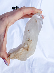 Himalayan Quartz Natural Point with Inclusions 273g