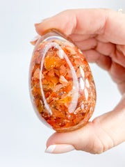 Orgonite Carnelian Egg | X Large