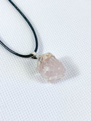 Vitality Pendant Natural Rose Quartz
