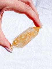 Citrine Polished Double Terminator Wand 65g