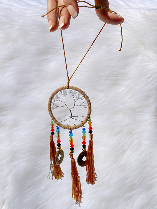 Tree of Life Grounding Chakra Dream Catcher