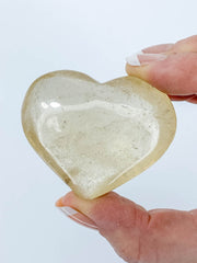 Smoky Quartz Heart | Medium