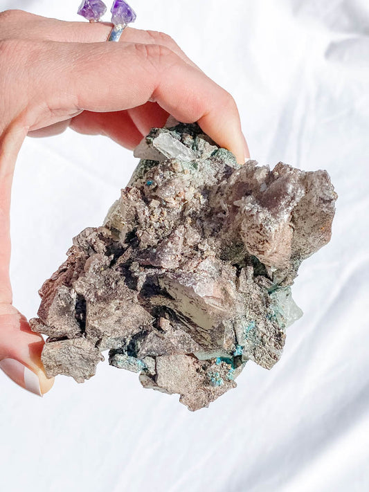 Quantum Quattro Natural Mineral Specimen Cluster 360g