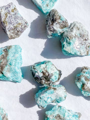 Amazonite with Mica/ Smoky Quartz/ Black Tourmaline Natural | Small