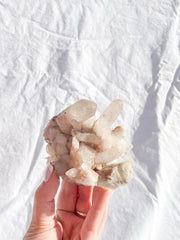 Himalayan Quartz Cluster with Inclusions 292g