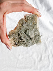 Smoky Himalayan Quartz with Inclusions CutBase Cluster 224g