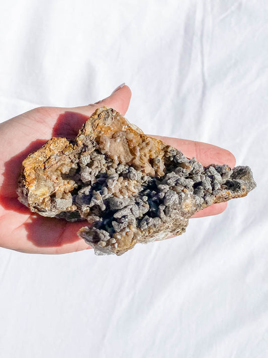 Quartz Natural Mineral Specimen Cluster 392g
