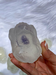 “Candles n Dreams” Skull with Mixed Crystals Soap