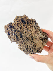 Halite Chocolate Cluster Mineral Specimen Fragile 427g
