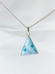 Larimar Pendant Triangle