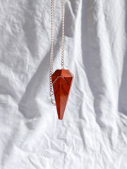 Red Jasper Pendulum