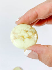 Yellow Chrysoprase Round | Medium