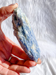 Blue Kyanite with Mica and Quartz Natural | X Large
