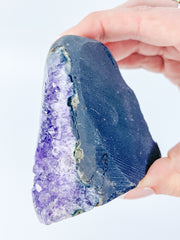 Amethyst Cut Base Cluster 491g