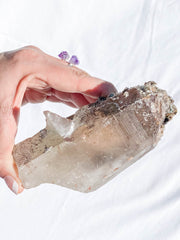 Quartz Natural Mineral Specimen Cluster 342g