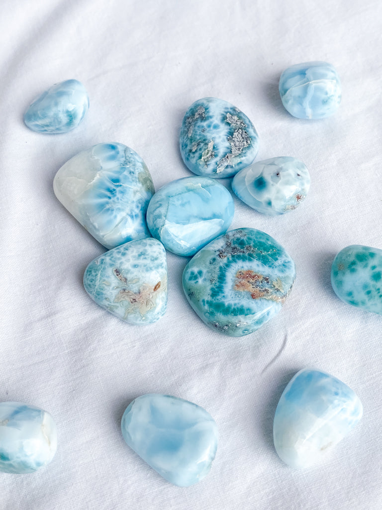 Larimar Tumbles | Small