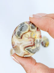 Crazy Lace Agate Worry Stone