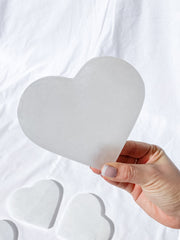 Selenite Heart Cleansing Plate