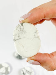 Howlite Worry Stone