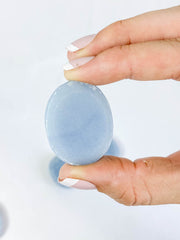 Angelite Worry Stone