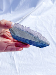 Amethyst CutBase Triangle Cluster 364g