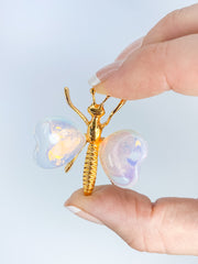 Opalite Dragonfly Carving