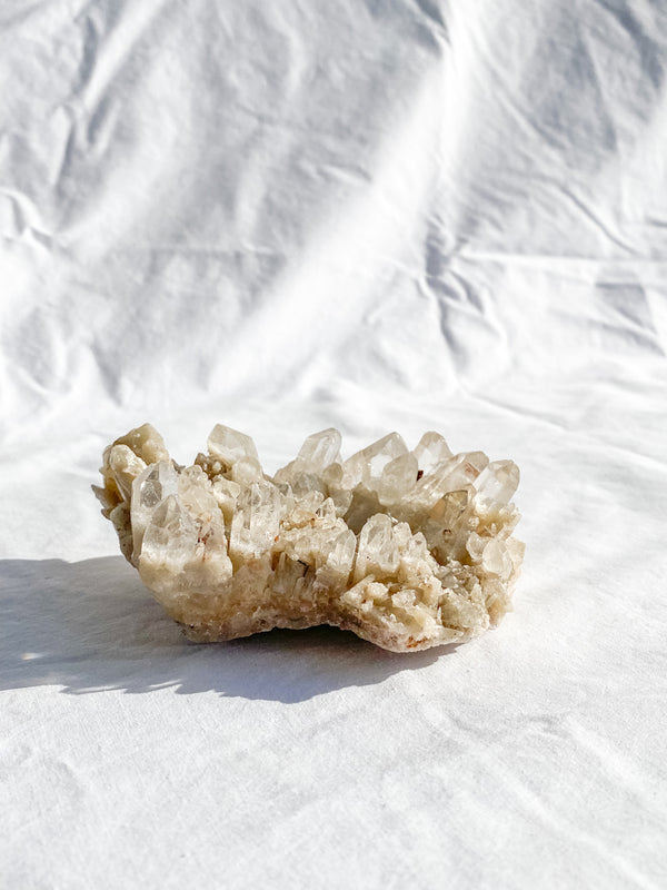 Himalayan Quartz Cluster with Inclusions 459g